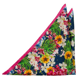 KAKADUEL Pink pochette de costume