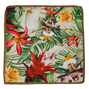 PICCALILY Coyote brown pochette de costume