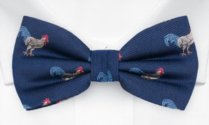 ADOODLEDOO Blue nœud papillon