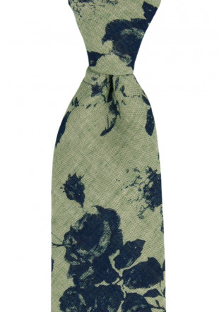 ADORATION Green cravate classique