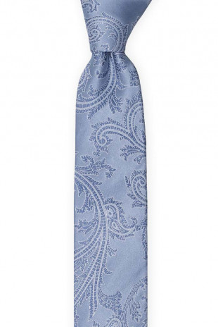AISLEWALKER Dusty blue cravate slim