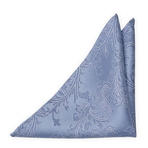 AISLEWALKER Dusty blue pochette de costume