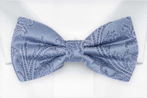 AISLEWALKER Dusty blue nœud papillon pré-noué