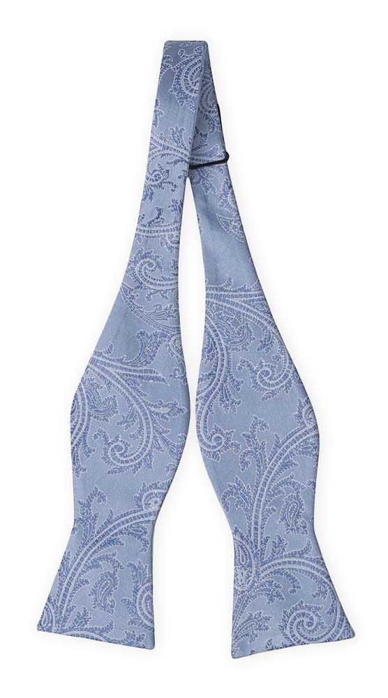 AISLEWALKER Dusty blue nœud papillon à nouer