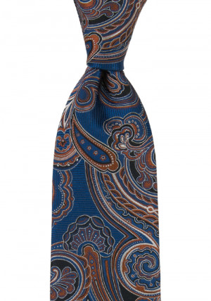 ALLOVERTHEPLACE DARK BLUE cravate classique