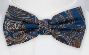 ALLOVERTHEPLACE DARK BLUE nœud papillon pré-noué