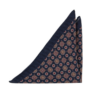 AMIRATTOPER NAVY pochette de costume