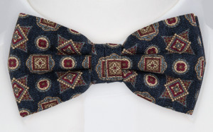 AMIRATTOPER NAVY nœud papillon pré-noué