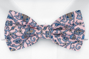 ARABESCO Powder pink nœud papillon