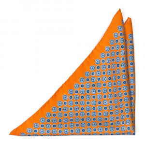 ARAZZO Orange pochette de costume