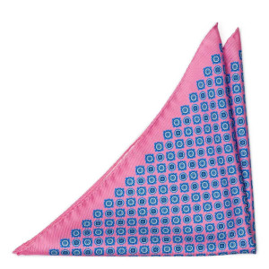ARAZZO Pink pochette de costume