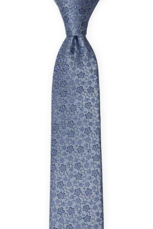 AUGURI Dusty blue cravate pour enfant medium