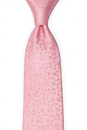 AUGURI Pale pink cravate classique