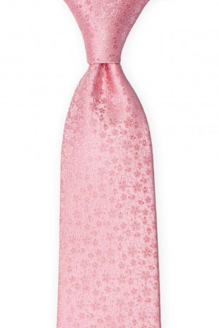 AUGURI Pale pink cravate