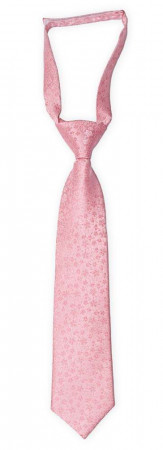 AUGURI Pale pink petite cravate enfant pré-nouée