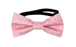 AUGURI Pale pink nœud papillon bébé