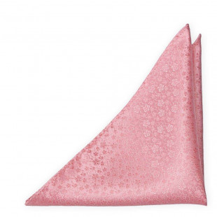 AUGURI Pale pink pochette de costume