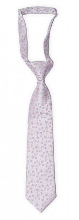 AUGURI Pale purple petite cravate enfant pré-nouée
