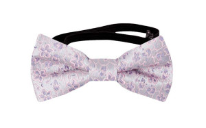 AUGURI Pale purple nœud papillon bébé