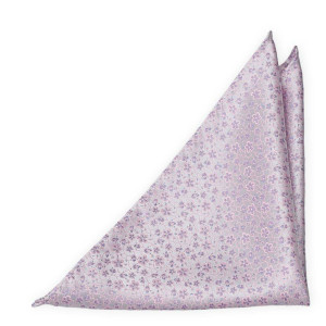 AUGURI Pale purple pochette de costume