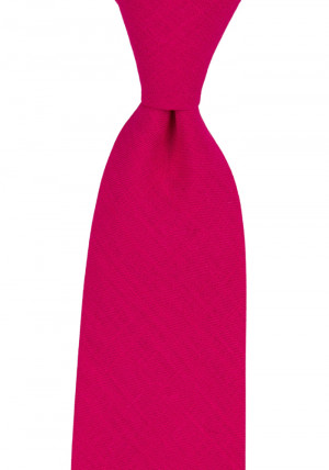 BASKETVEIL Hot pink cravate classique