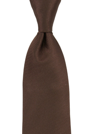 BIRDSEYE BROWN cravate