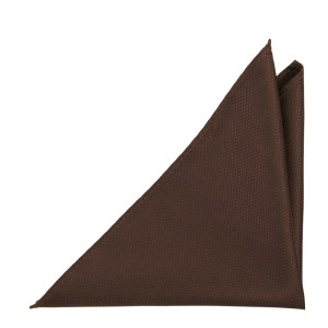 BIRDSEYE BROWN pochette de costume
