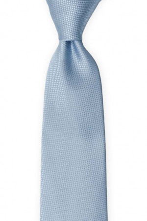 BIRDSEYE Dusty blue cravate classique