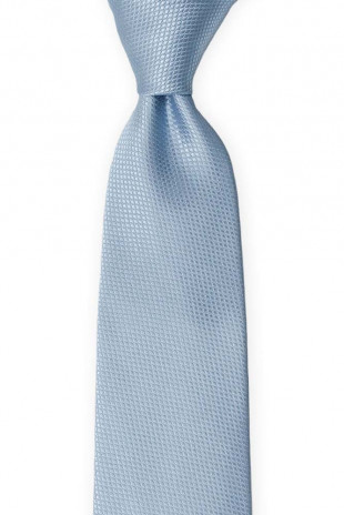 BIRDSEYE Dusty blue cravate