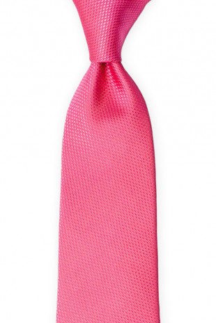 BIRDSEYE Hot pink cravate