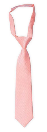 BIRDSEYE Pale pink petite cravate enfant pré-nouée