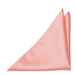BIRDSEYE Pale pink pochette de costume