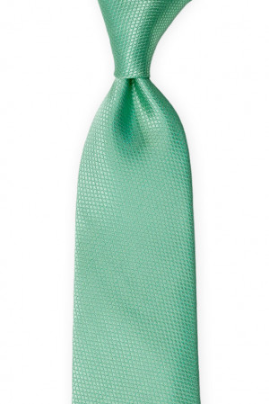 BIRDSEYE Seafoam turquoise cravate classique