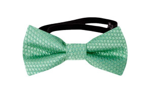 BIRDSEYE Seafoam turquoise nœud papillon bébé