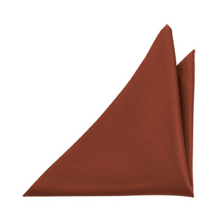 BIRDSEYE TERRACOTTA pochette de costume