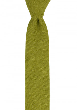 BITTERSWEET Green cravate slim