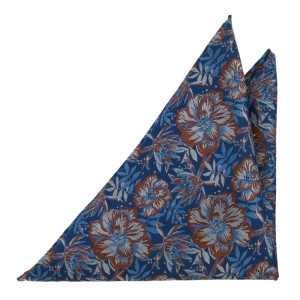 BLOSSOMING BLUE pochette de costume