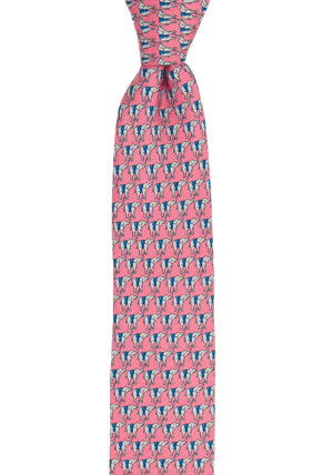 BOCCAGLIO Pink cravate slim
