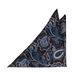 BOFFOLA BROWN pochette de costume