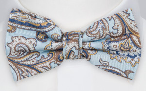 BOFFOLA ICE BLUE nœud papillon pré-noué