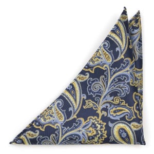 BOFFOLA Navy pochette de costume