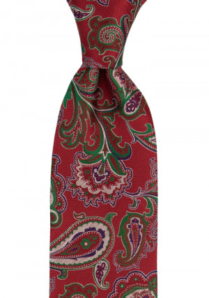 BOFFOLA Red cravate classique