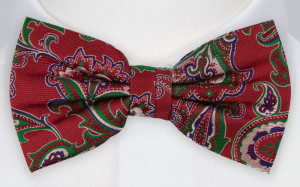 BOFFOLA Red nœud papillon pré-noué