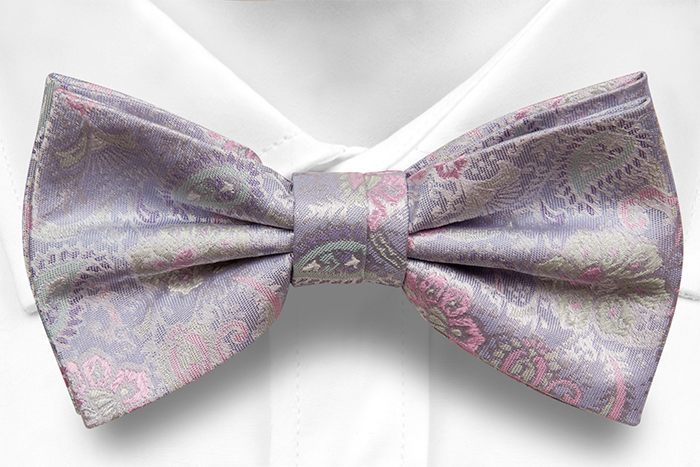 BOTANIFTY Purple nœud papillon