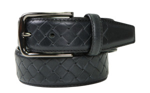 BRAIDED BLACK ceinture