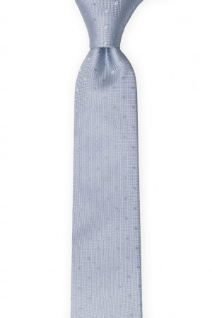 BRUDGUM Light blue cravate slim
