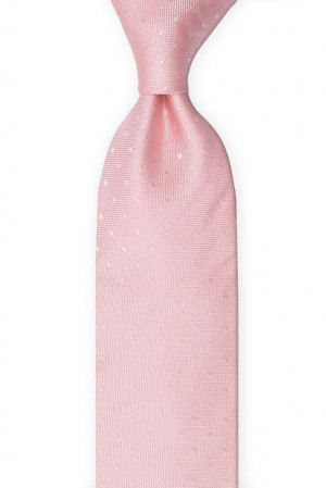 BRUDGUM Pale pink cravate classique