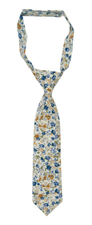 CALLITADY BLUE petite cravate enfant pré-nouée