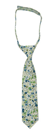 CALLITADY GREEN petite cravate enfant pré-nouée
