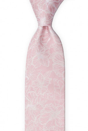 CORSAGE Blush pink cravate classique